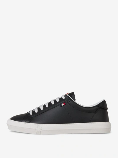 Shop Moncler New Monaco Sneakers In Black