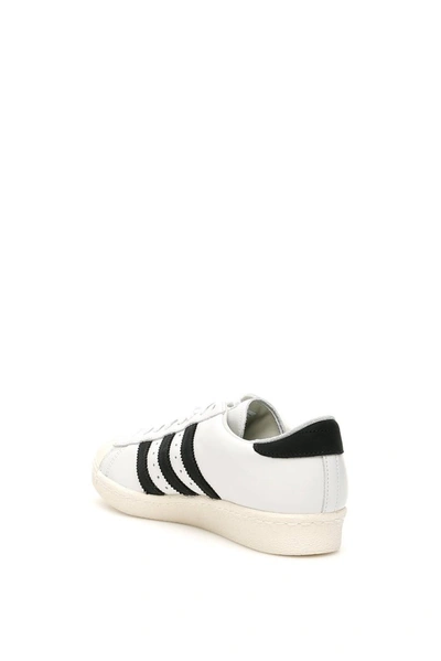 Shop Adidas Originals Superstar 80s Sneakers In White