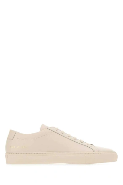 Shop Common Projects Achilles Low Top Sneakers In Beige