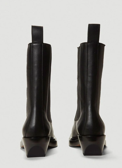 Shop Bottega Veneta Bv Lean Boots In Black