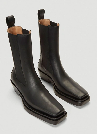 Shop Bottega Veneta Bv Lean Boots In Black