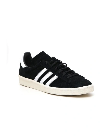 Shop Adidas Originals Campus 80s Sneakers In Black