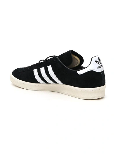 Shop Adidas Originals Campus 80s Sneakers In Black