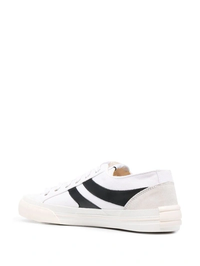 Shop Axel Arigato Midnight Stripe Low Sneakers In White