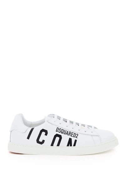 Shop Dsquared2 Icon D24 Low In White