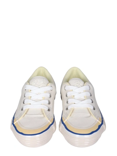 Shop Lanvin Melted Low In White