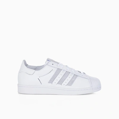 Shop Adidas Originals Superstar Minimalist Icons Sneakers In White