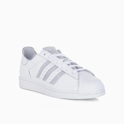 Shop Adidas Originals Superstar Minimalist Icons Sneakers In White