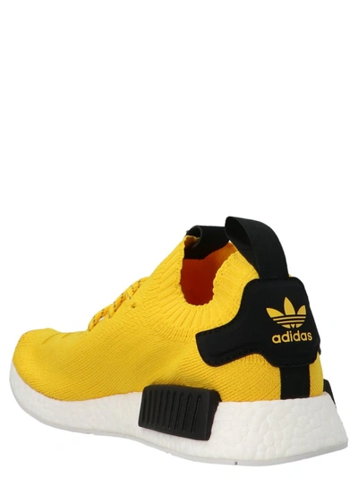 Shop Adidas Originals Nmd_r1 Sneakers In Yellow