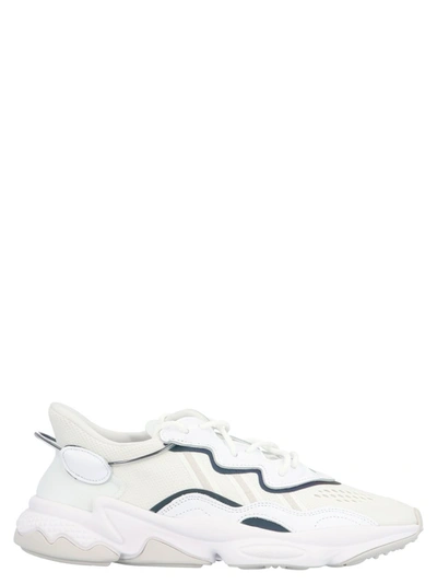 Shop Adidas Originals Ozweego Sneakers In White