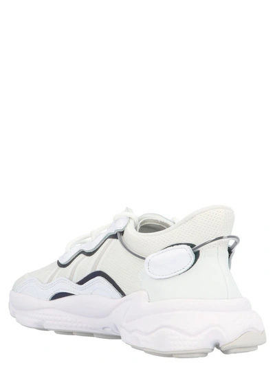 Shop Adidas Originals Ozweego Sneakers In White