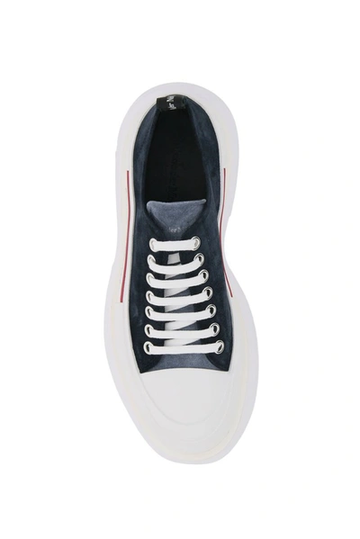 Shop Alexander Mcqueen Tread Slick Sneakers In Black