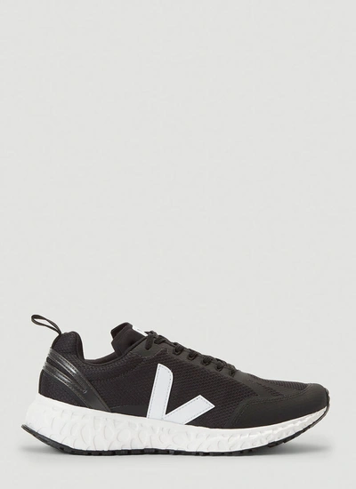 Shop Veja Condor Mesh Sneakers In Black
