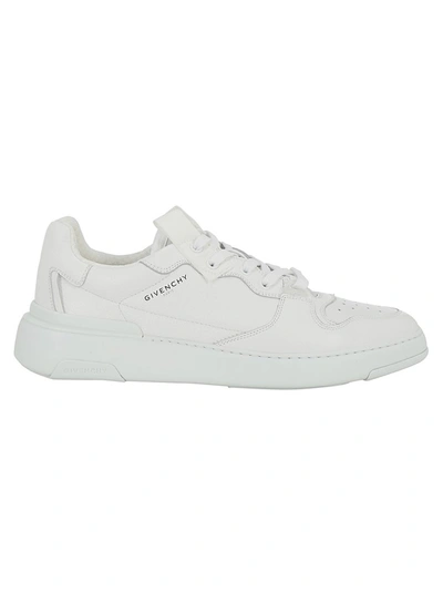 Shop Givenchy Wing Low In White