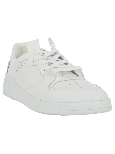Shop Givenchy Wing Low In White