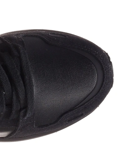 Shop Rick Owens X Veja Hiking Sneakers In Black