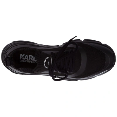 Shop Karl Lagerfeld Logo Low In Black