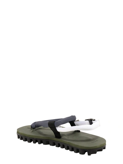 Shop Suicoke Gut Flat Sandals In Blue