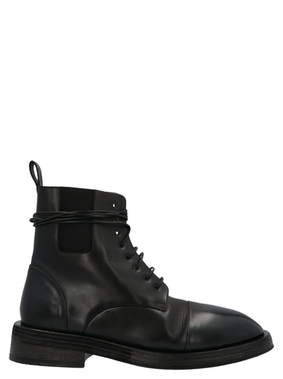 Shop Marsèll Mentone Combat Boots In Black