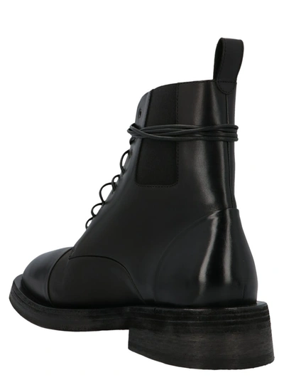 Shop Marsèll Mentone Combat Boots In Black