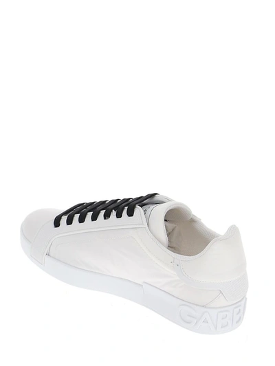 Shop Dolce & Gabbana Portofino Low In White