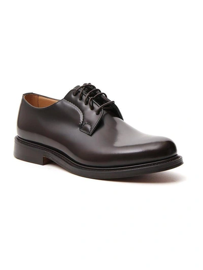 Shop Church's Derby Shoes In Brown