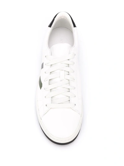 Shop Kenzo Kourt K Logo Sneakers In White