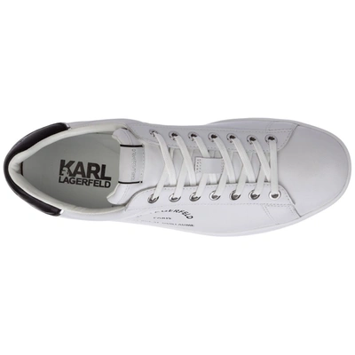 Shop Karl Lagerfeld Kourt Ii Low In White