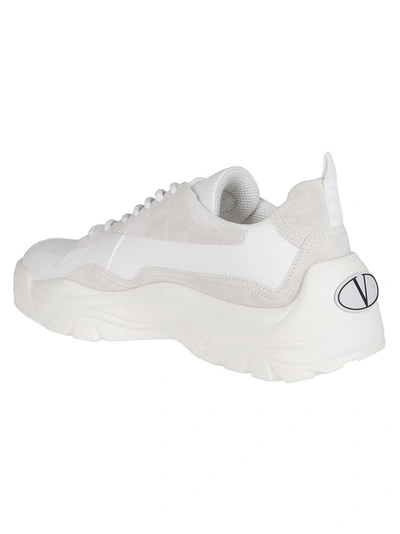 Shop Valentino Garavani Chunky Sole Sneakers In White