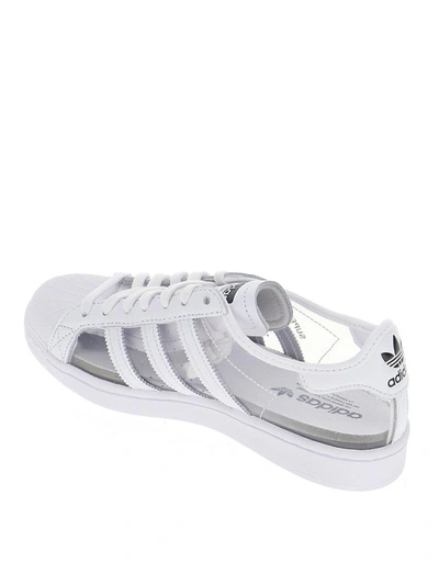 Shop Adidas Originals Superstar Low In White