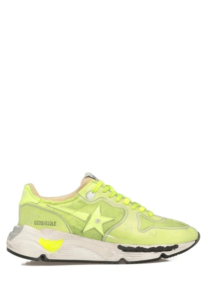 Shop Golden Goose Deluxe Brand Running Sole Sneakers In Yellow