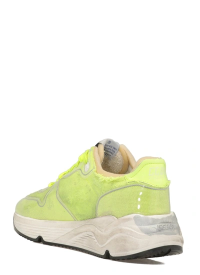 Shop Golden Goose Deluxe Brand Running Sole Sneakers In Yellow