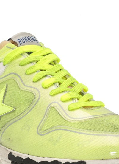 Shop Golden Goose Deluxe Brand Running Sole Sneakers In Yellow