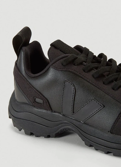 Shop Rick Owens X Veja Hiking Sneakers In Black