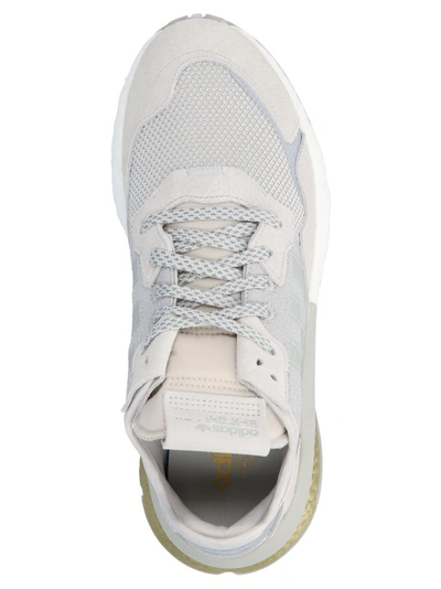 Shop Adidas Originals Adidas Nite Jogger Sneakers In Grey