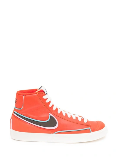 Shop Nike Blazer Mid '77 Infinite Sneakers In Orange