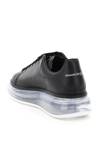 Alexander McQueen - Oversized Sole Sneakers - Men - Rubber/LeatherLeather - 46 - Black