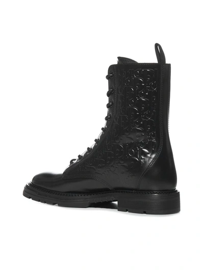 Shop Dior Homme Explorer Ii Boots In Black