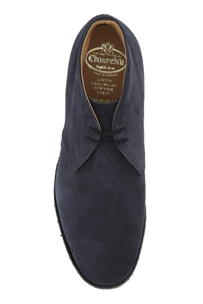 Shop Church's Ryder 3 Desert Boots In Navy