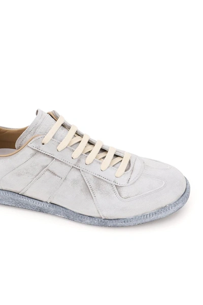 Shop Maison Margiela Replica Sneakers In White