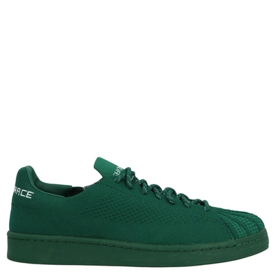 Shop Adidas Originals By Pharrell Williams Adidas By Pharrell Williams Superstar Primeknit Sneakers In Green