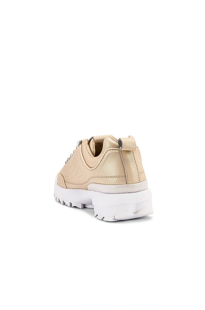 Shop Fila Disruptor Zero Pearl Sneaker In Effervescent  Effervescent & White