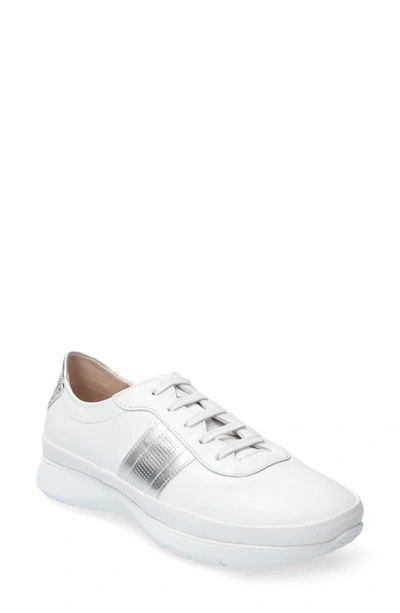 Shop Mephisto Merania Sneaker In White Leather