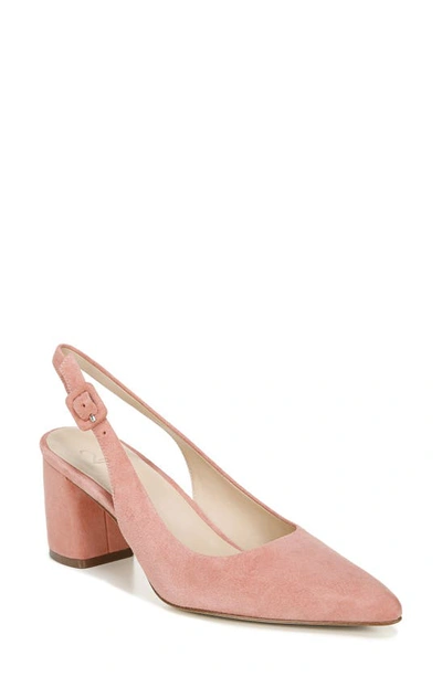 Shop 27 Edit Meera Slingback Pump In Coral Suede