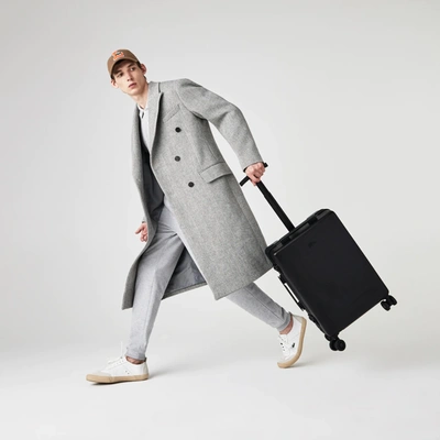 Lacoste Men's Chantaco Polycarbonate Cabin Suitcase - One Size In Black |  ModeSens