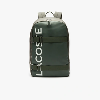 Shop Lacoste Men's L.12.12 Branded And Strap Backpack - One Size In Black