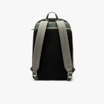 Shop Lacoste Men's L.12.12 Branded And Strap Backpack - One Size In Black