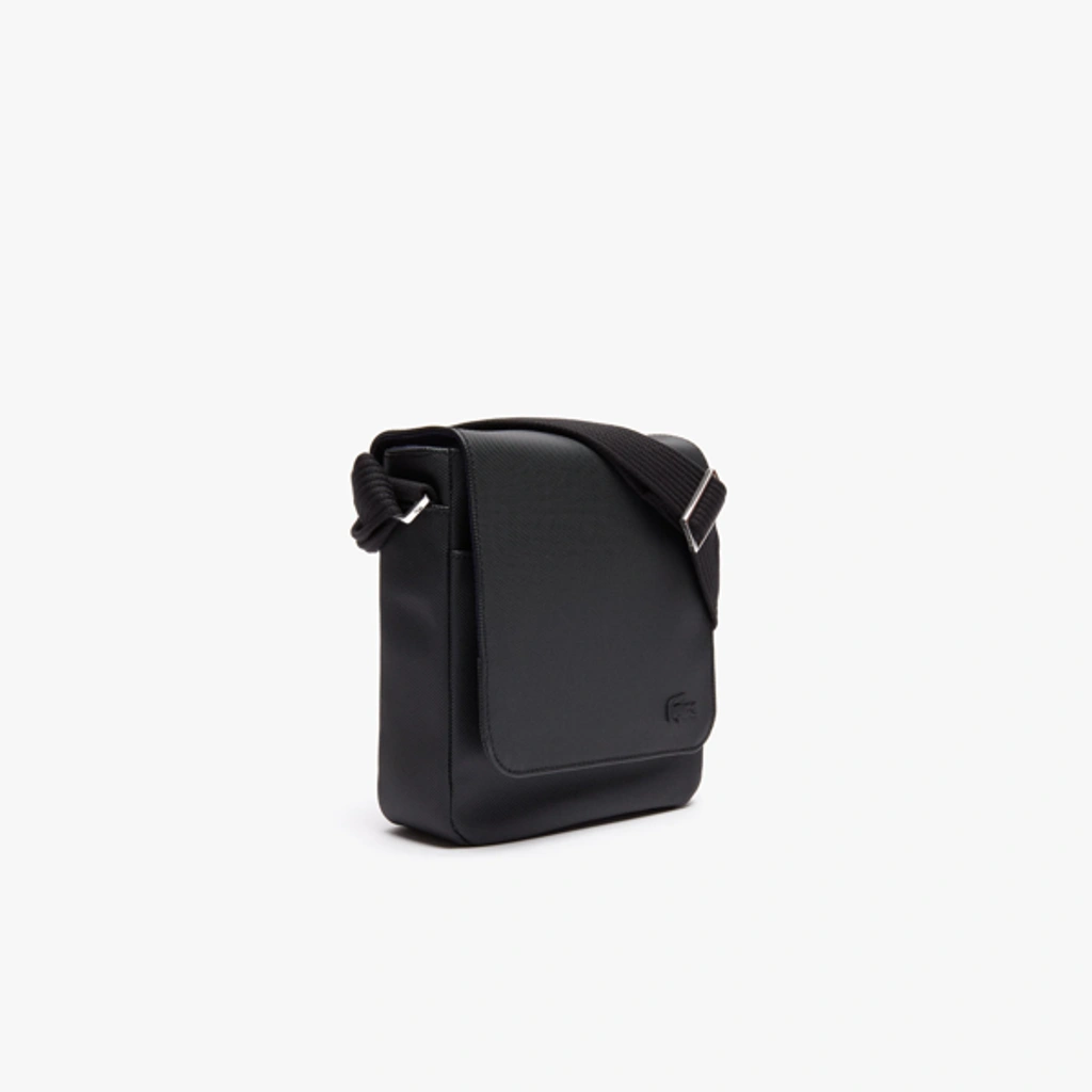 Lacoste Men s Classic Petit Pique Flap Bag One Size In Black ModeSens