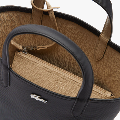 Lacoste Women's Anna Vertical Reversible Tote - One Size In Black