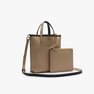 Lacoste Women's Anna Vertical Reversible Tote - One Size In Black